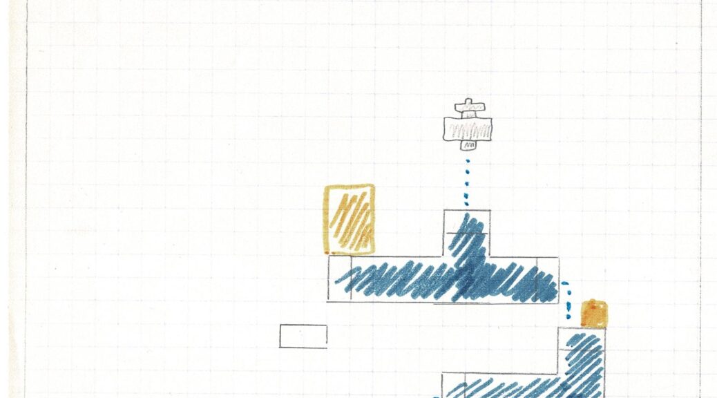 Plan originaux du Pipe World dans Bilou's Adventure