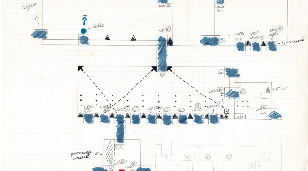 Plan original du Pipe World dans Bilou's Adventure