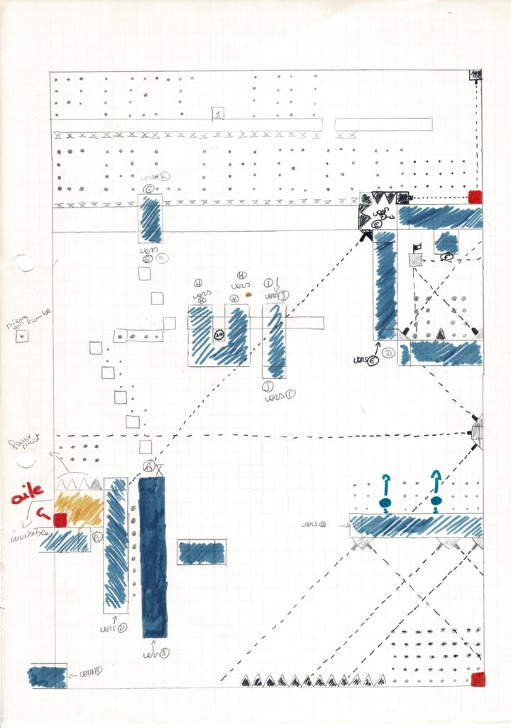 Mon Pipe World dans Bilou était particulièrement inspiré de la Zone des tuyaux de Super Mario Bros. 3